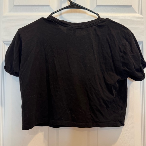 H&M Black Ribbed T-Shirt - Picture 2 of 3